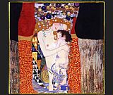 mother and child by Gustav Klimt